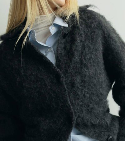 画像7: ブラッシュドニットジャケット　Brashed Knit Jacket