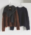 ブラシュドニットプルオーバー　Brashed Knit Pullover