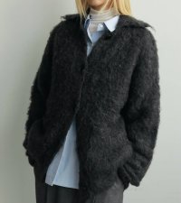 ブラッシュドニットジャケット　Brashed Knit Jacket