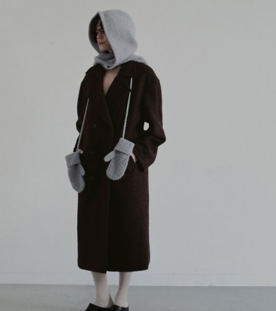 画像5: ブークレニットフーディー　Boucle Knit Hoodie