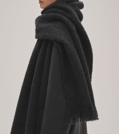 画像11: ブラッシュドボリュームストール　Brashed Volume Stole