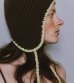 画像4: イヤーフラップニットキャップ　Ear Flap Knitcap (4)