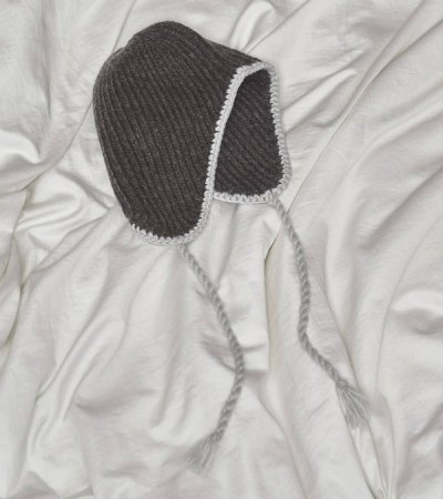 画像3: イヤーフラップニットキャップ　Ear Flap Knitcap