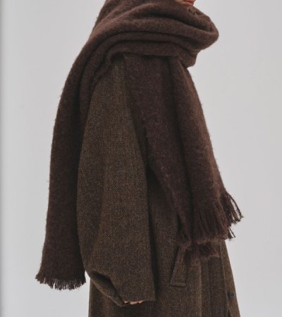 画像7: ブラッシュドボリュームストール　Brashed Volume Stole