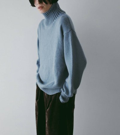 画像6: メリノウールタートルニット　Merinowool Turtle Knit