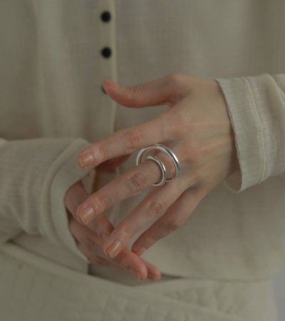 画像6: ニュアンスクロスリング　Nuance Cross Ring