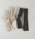 リブニットアームウォーマー　Rib Knit Armwarmers