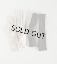 リブニットアームウォーマー　Rib Knit Armwarmers