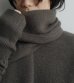 画像8: リブニットストール　Rib Knit Stole (8)