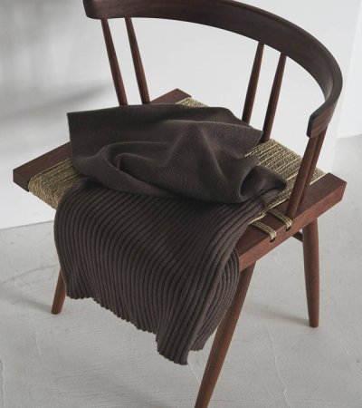 画像3: リブニットストール　Rib Knit Stole