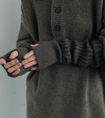 画像19: リブニットアームウォーマー　Rib Knit Armwarmers