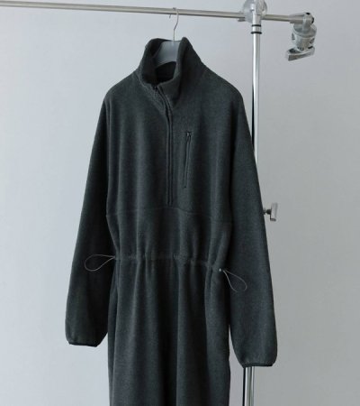 画像3: フリースハーフジップコンビネゾン　Fleece Halfzip Combinaison