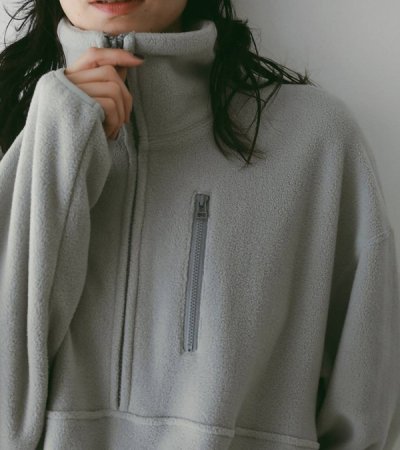 画像9: フリースハーフジップコンビネゾン　Fleece Halfzip Combinaison