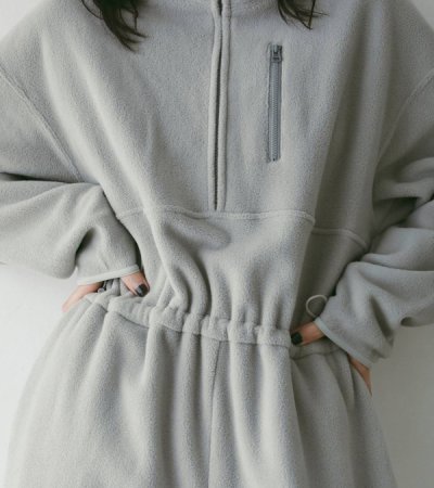 画像8: フリースハーフジップコンビネゾン　Fleece Halfzip Combinaison