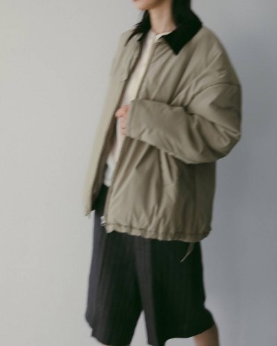 画像7: ベロアカラーブルゾン　Velour Collar Blouzon