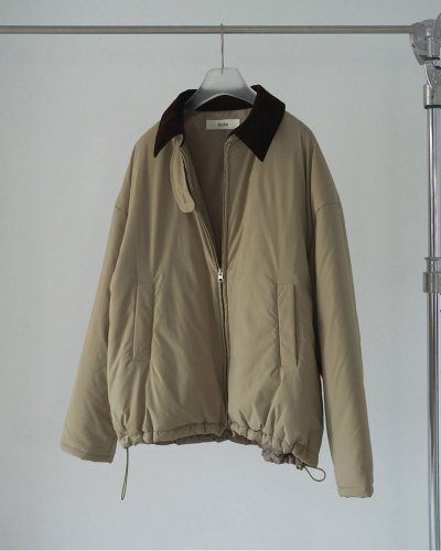 画像2: ベロアカラーブルゾン　Velour Collar Blouzon