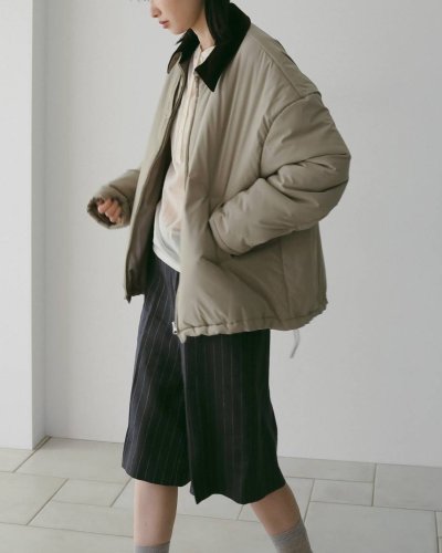 画像6: ベロアカラーブルゾン　Velour Collar Blouzon