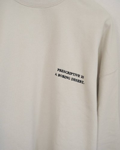 画像5: エンブロイダリーロゴスウェット　Embroidery Logo Sweat