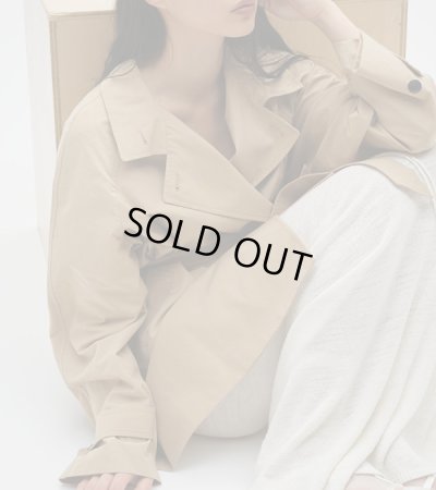 画像7: スプリングショートトレンチ　Spring Short Trench