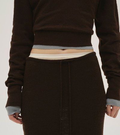 画像18: レイヤードポロニット　Layered Polo Knit