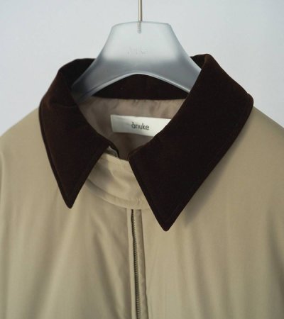 画像1: ベロアカラーブルゾン　Velour Collar Blouzon