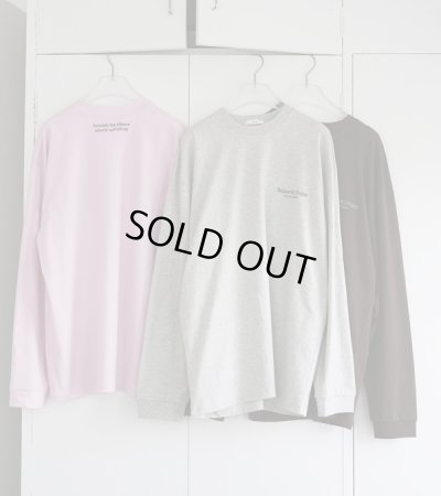 画像1: ロゴロングTシャツ　Logo Long T-Shirts