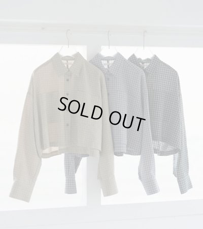 画像2: チェックショートシャツ　Check Short Shirts