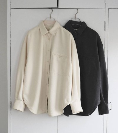 画像1: ネップオーバーシャツ　Nep Over Shirts