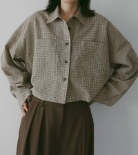 チェックショートシャツ　Check Short Shirts