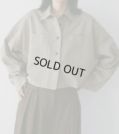 画像1: チェックショートシャツ　Check Short Shirts