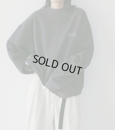 画像1: エンブロイダリーロゴスウェット　Embroidery Logo Sweat