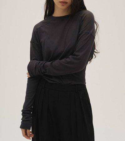 画像8: ハイツイストガーゼロングティーシャツ　Hightwist Gauze Long T-shirts