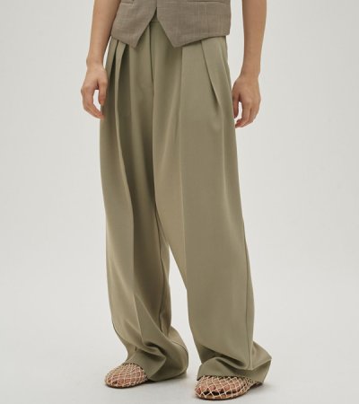 画像8: タックワイドトラウザーズ　Tuck Wide Trousers