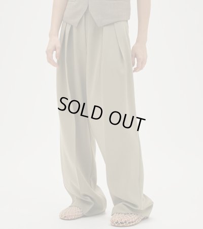 画像8: タックワイドトラウザーズ　Tuck Wide Trousers