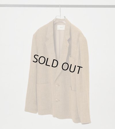 画像2: ボーイフレンドリネンジャケット　Boyfriend Linen Jacket