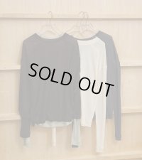 ハイツイストガーゼロングティーシャツ　Hightwist Gauze Long T-shirts