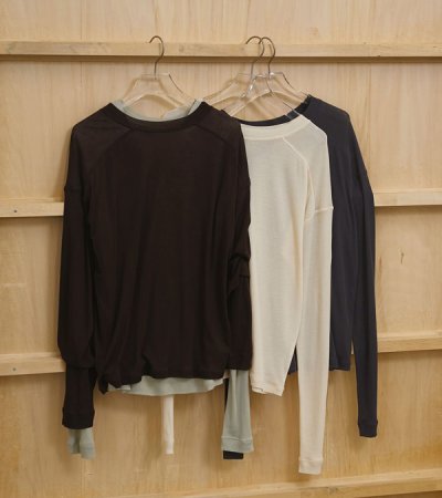 画像1: ハイツイストガーゼロングティーシャツ　Hightwist Gauze Long T-shirts