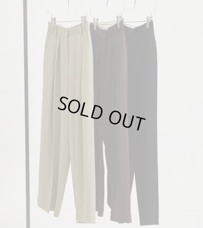 画像2: タックワイドトラウザーズ　Tuck Wide Trousers