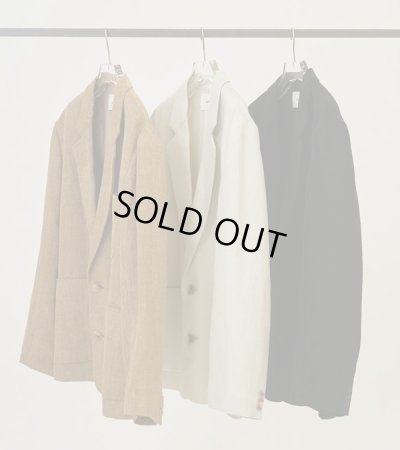 画像1: ボーイフレンドリネンジャケット　Boyfriend Linen Jacket