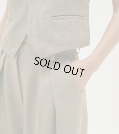 画像11: タックワイドトラウザーズ　Tuck Wide Trousers