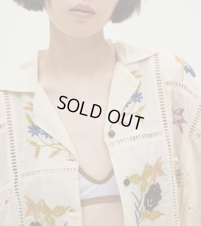画像6: エンブロイダリーパッチワークシャツ　Embroidery Patchwork Shirts