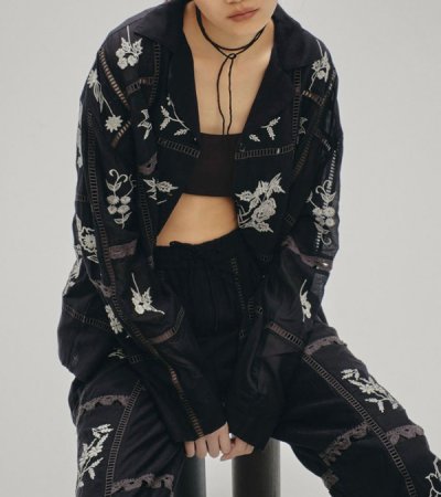 画像11: エンブロイダリーパッチワークシャツ　Embroidery Patchwork Shirts