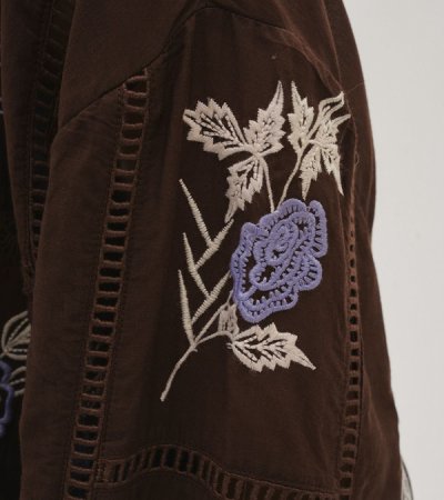 画像15: エンブロイダリーパッチワークシャツ　Embroidery Patchwork Shirts