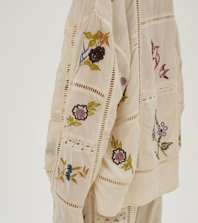 画像7: エンブロイダリーパッチワークシャツ　Embroidery Patchwork Shirts