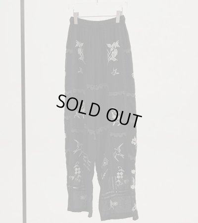 画像5: エンブロイダリーパッチワークトラウザーズ　Embroidery Patchwork Trousers