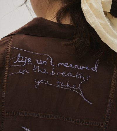 画像14: エンブロイダリーパッチワークシャツ　Embroidery Patchwork Shirts