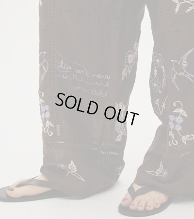 画像14: エンブロイダリーパッチワークトラウザーズ　Embroidery Patchwork Trousers