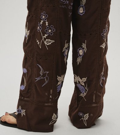 画像15: エンブロイダリーパッチワークトラウザーズ　Embroidery Patchwork Trousers
