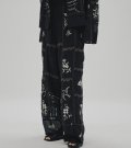 エンブロイダリーパッチワークトラウザーズ　Embroidery Patchwork Trousers