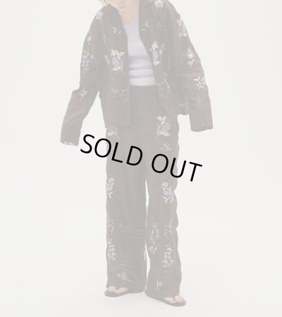 画像9: エンブロイダリーパッチワークトラウザーズ　Embroidery Patchwork Trousers